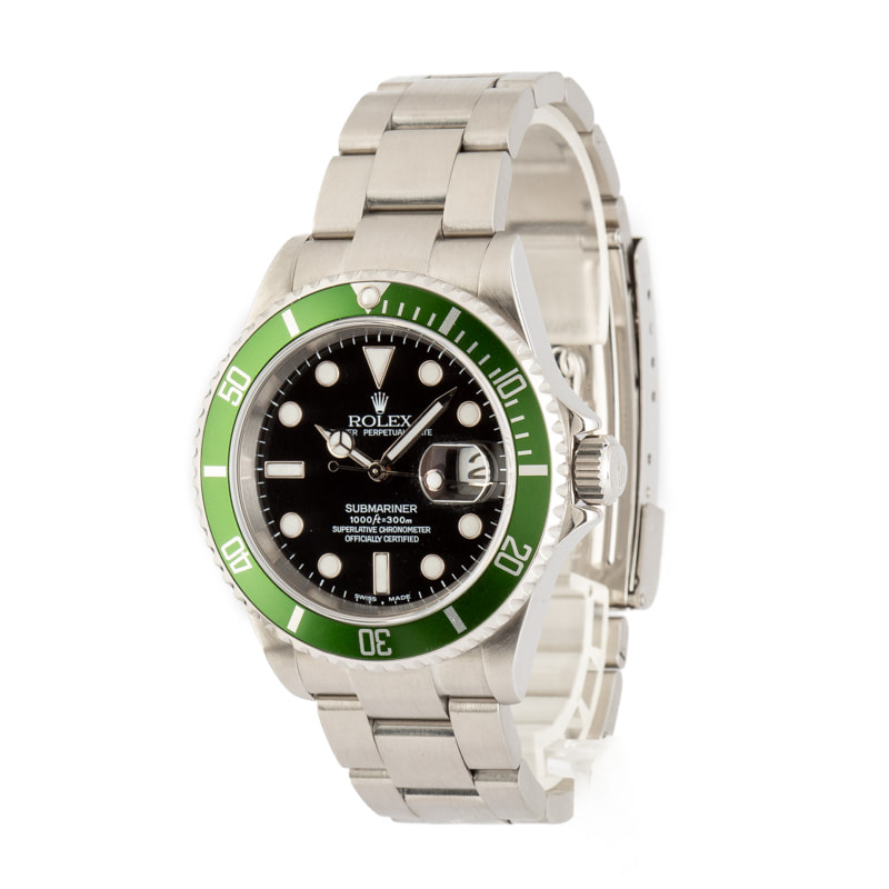 Mens Rolex Submariner 16610T Stainless Steel