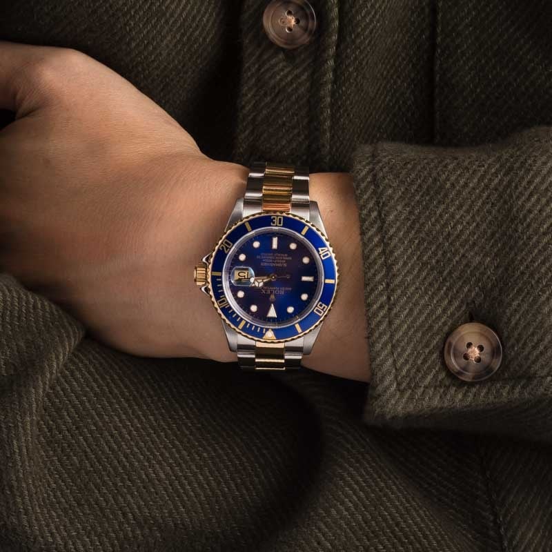 Rolex Submariner 16613T Blue Dial