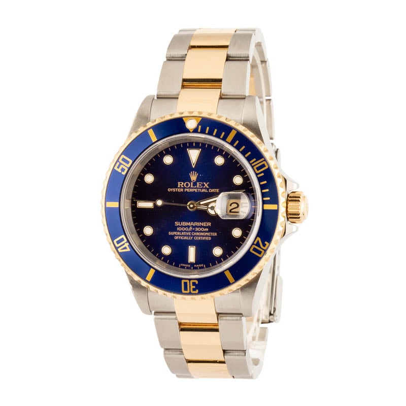 Rolex Submariner 16613 Blue