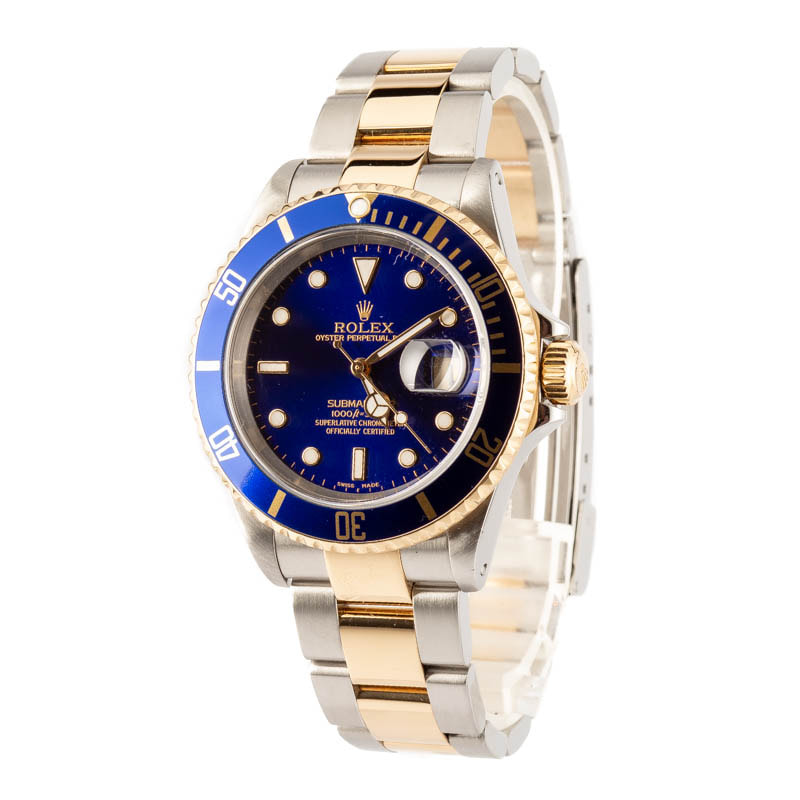 Buy Used Rolex Submariner 16613 | Bob's Watches - Sku: 181565