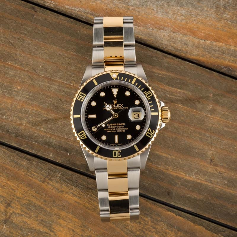 Rolex Submariner 16613T Two Tone Oyster