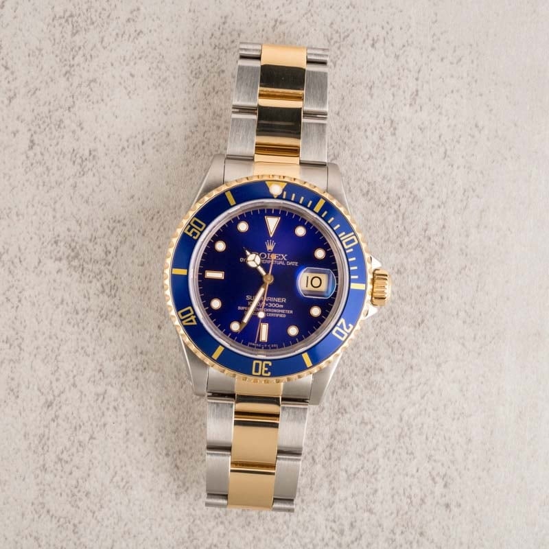 Pre Owned Rolex Submariner 16613