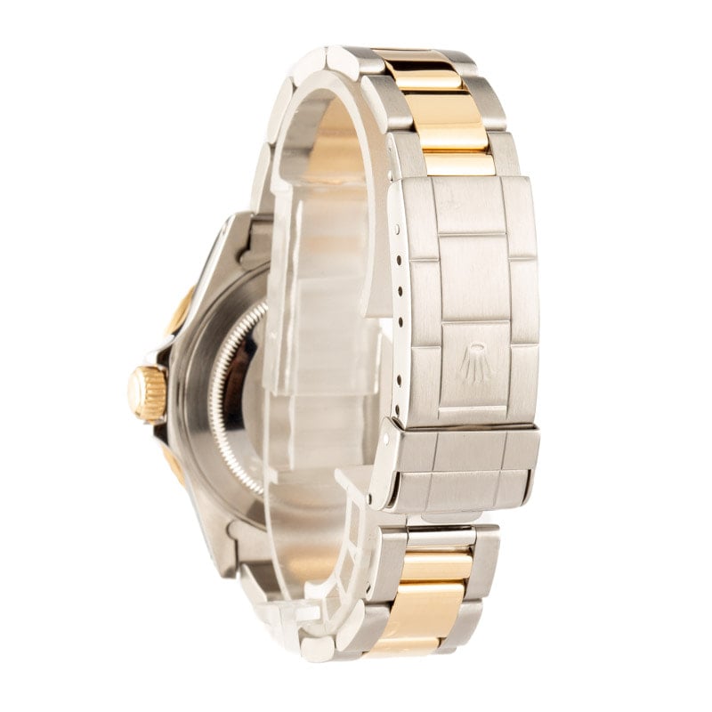 Mens Rolex Submariner 16613 Two Tone Blue