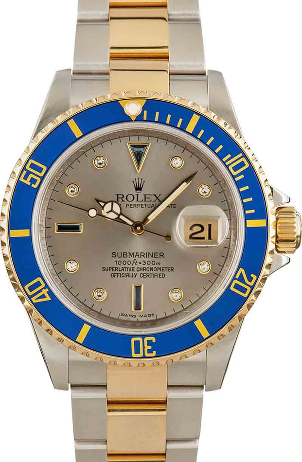 Buy Used Rolex Submariner 16613 | Bob's Watches - Sku: 159215