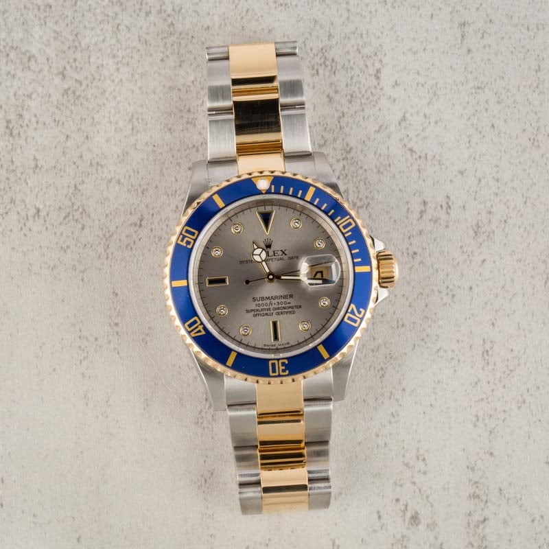 Rolex Submariner 16613T Steel & 18k Yellow Gold