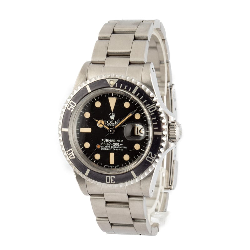 Vintage Rolex Submariner 1680 Stainless Steel Model