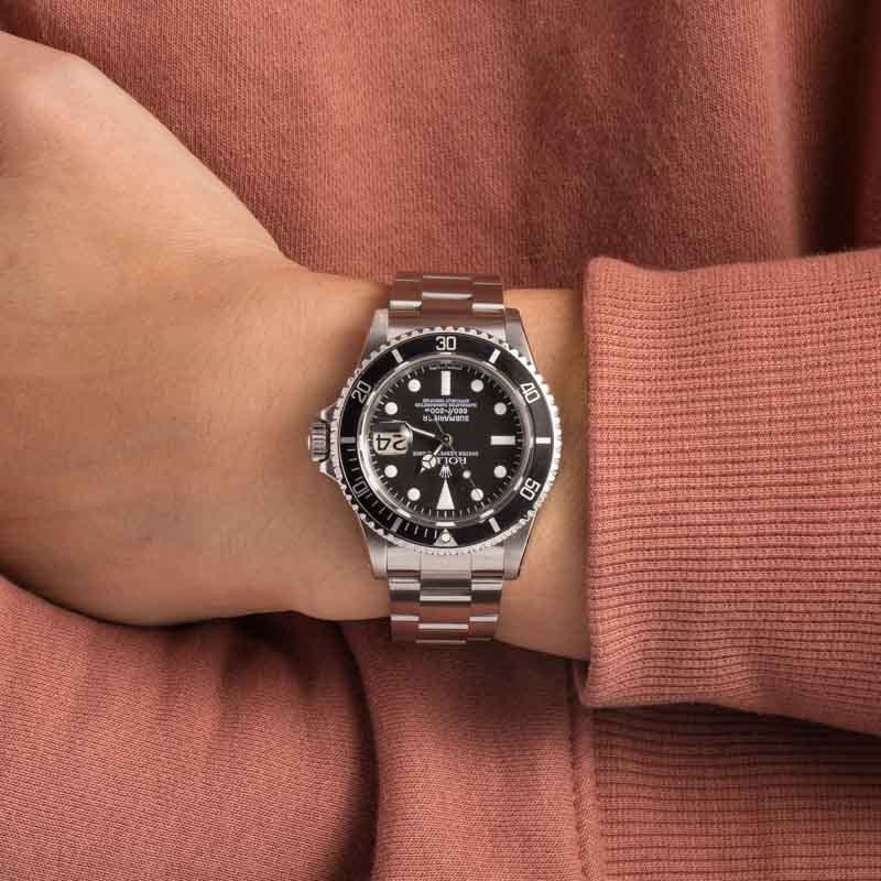 Vintage Rolex Submariner 1680 Black Bezel