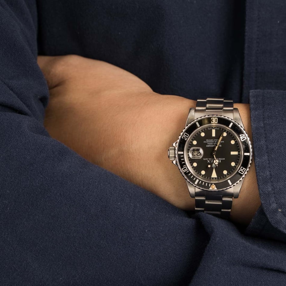 Rolex Submariner 16800 Black Bezel