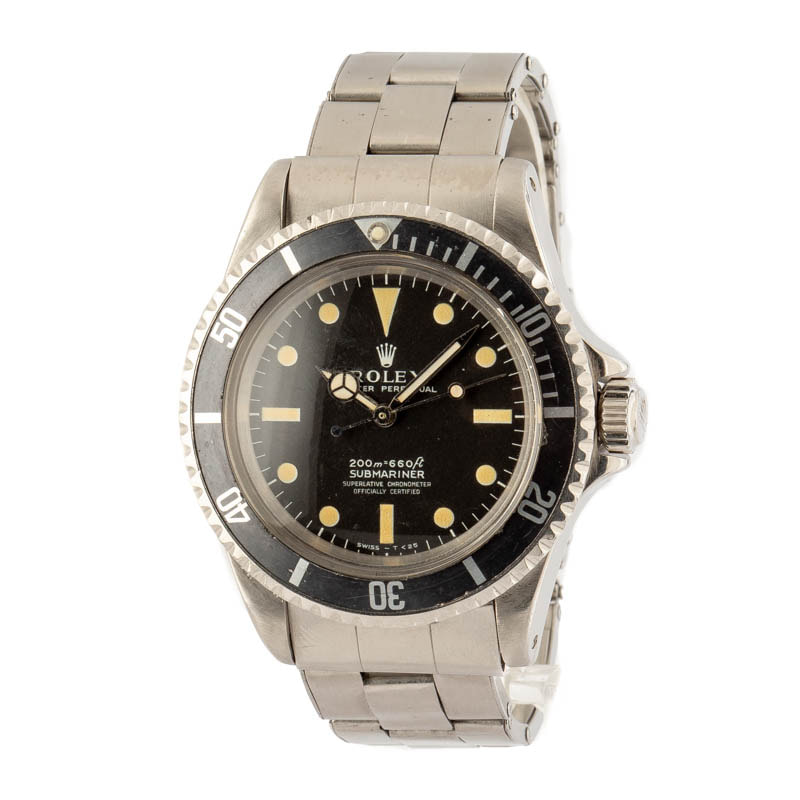 Vintage Rolex Submariner 5512 Stainless Steel