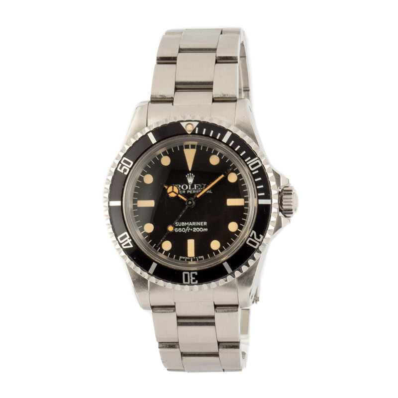 Vintage Rolex Submariner 5513 Maxi Dial