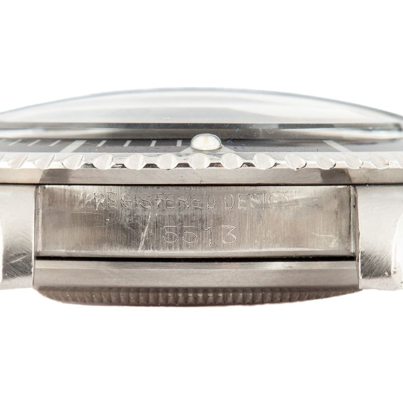 Vintage Rolex Submariner Ref 5513 Gilt Underline