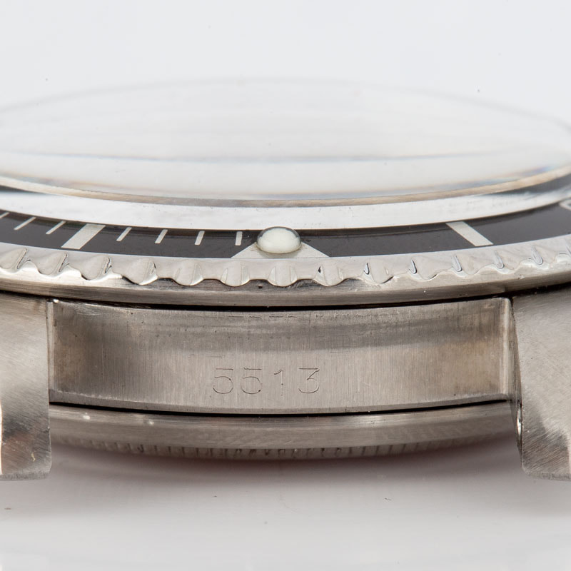 Vintage Rolex Submariner Ref 5513 Glossy Dial