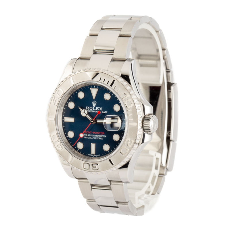 Rolex Yacht-Master 116622 Blue Dial Steel Oyster