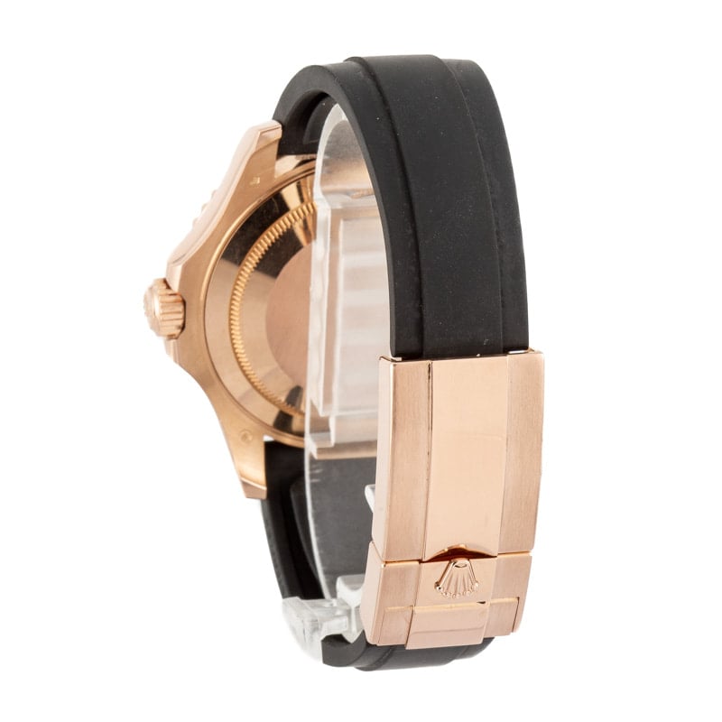 Rolex Yacht-Master 116655 Black Oysterflex Band