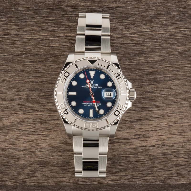 Used Rolex Yacht-Master 126622 Blue Dial Luminous