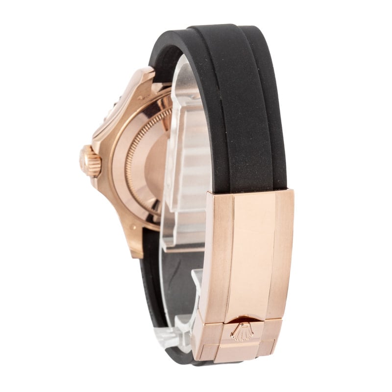 Pre-owned Rolex Yacht-Master 126655 18k Everose Gold