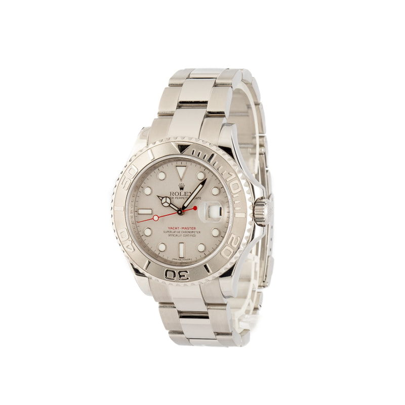 Rolex yacht master clearance platinum dial