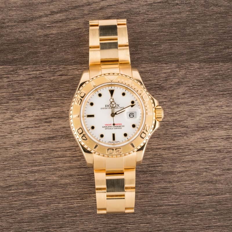 Rolex Yachtmaster Yellow Gold 16628