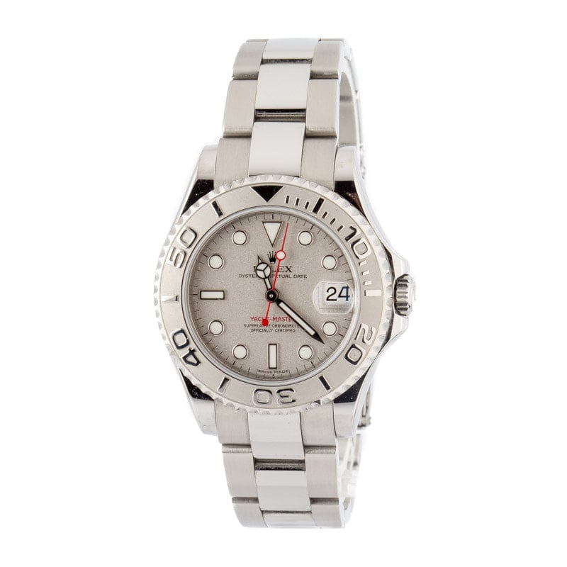 Rolex Yacht-Master Ref 168622 Platinum Dial