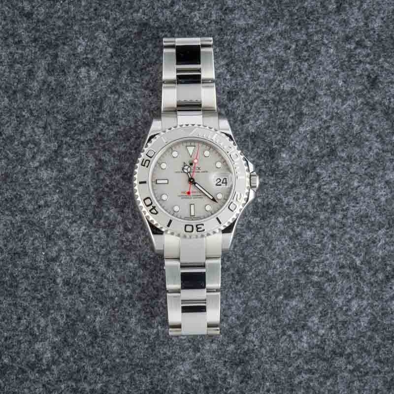 Rolex Yacht-Master Ref 168622 Platinum Dial