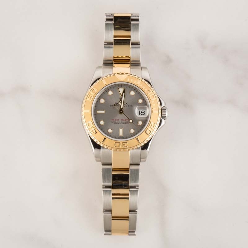 Rolex Mid-Size Yacht Master 168623 Slate Dial