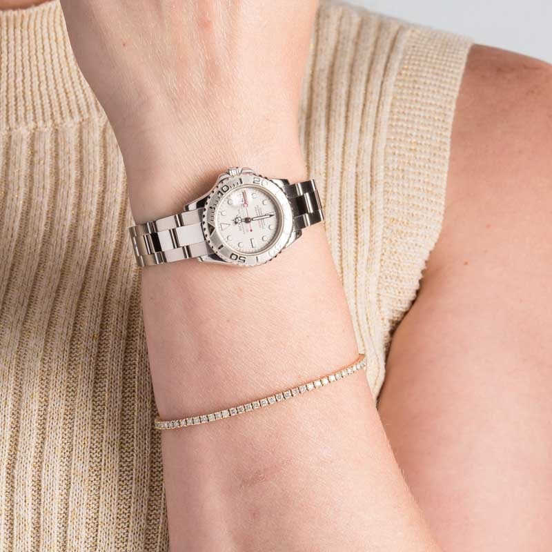 Ladies Rolex Yacht-Master 169622 Platinum