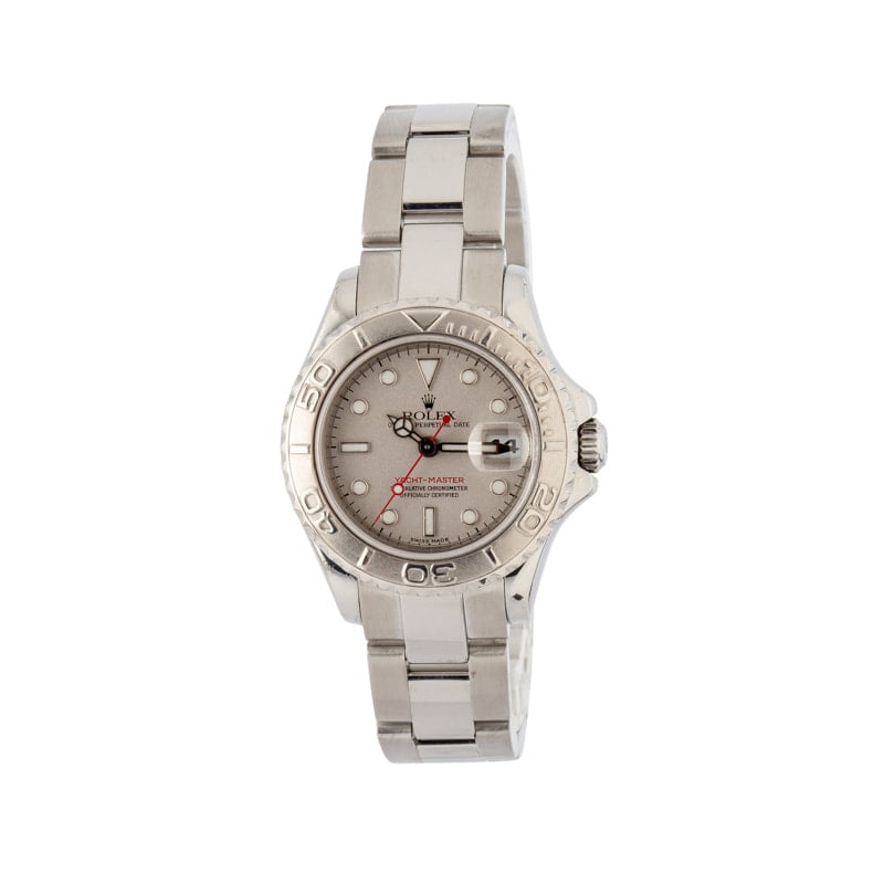 Pre-owned Ladies Rolex Yacht-Master 169622 Platinum