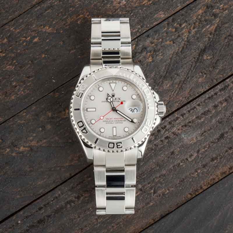 Platinum Rolex Yachtmaster 16622