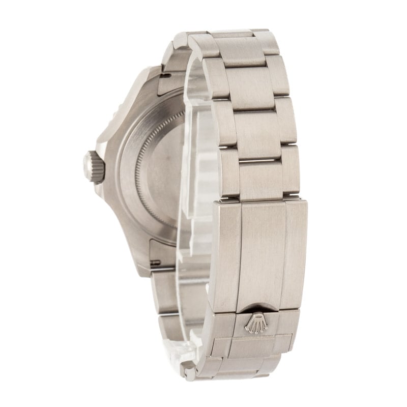 Pre-owned Rolex Yacht-Master 226627 RLX Titanium Black Dial