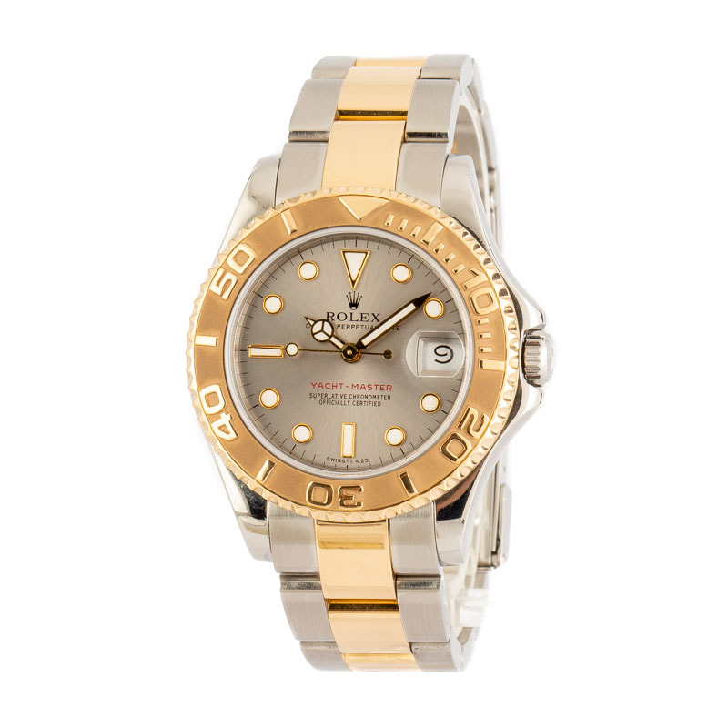 Used Rolex Mid-Size Two Tone Yachtmaster 68623