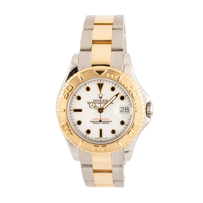 Rolex Yacht-Master 35 68623 White Dial