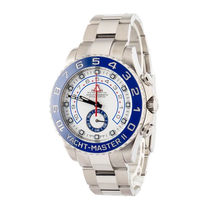 Rolex Yacht-Master II 116680 White Dial