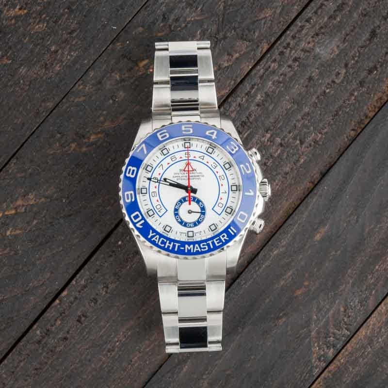 Rolex Yacht-Master II 116680 White Dial
