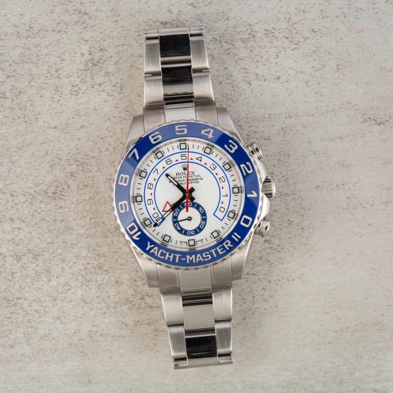 Buy Used Rolex Yacht-Master II 116680 | Bob's Watches 157843