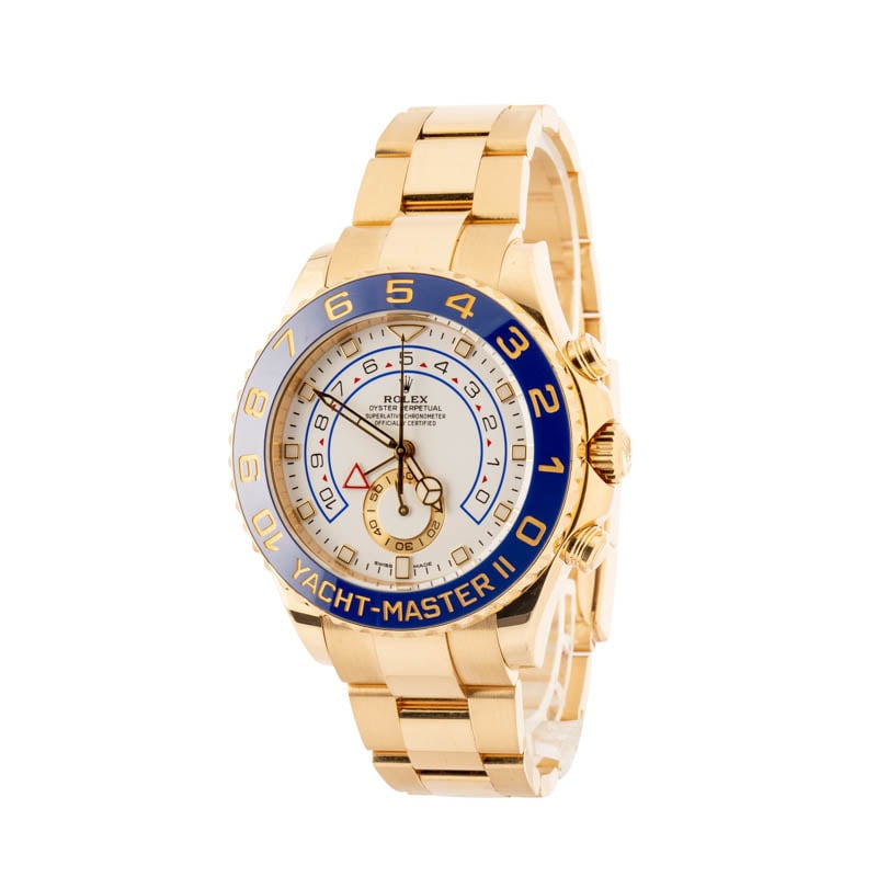 Men's Rolex Yacht-Master II Ref 116688 18k Yellow Gold
