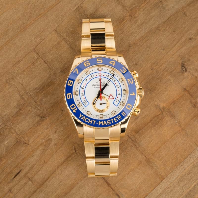 Rolex Yacht-Master II ref 116688 18k Yellow Gold