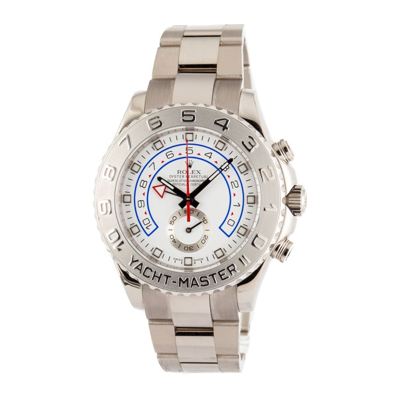 Rolex Yacht-Master II Ref 116689 18k White Gold