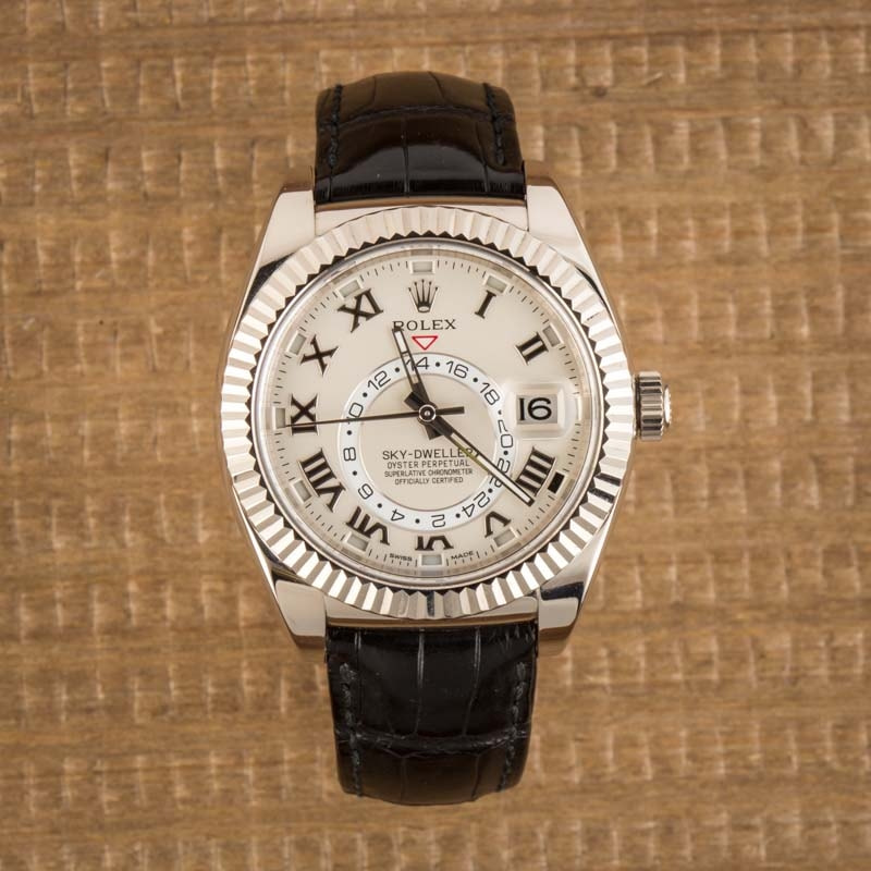 Rolex Sky-Dweller 326139 Ivory Dial