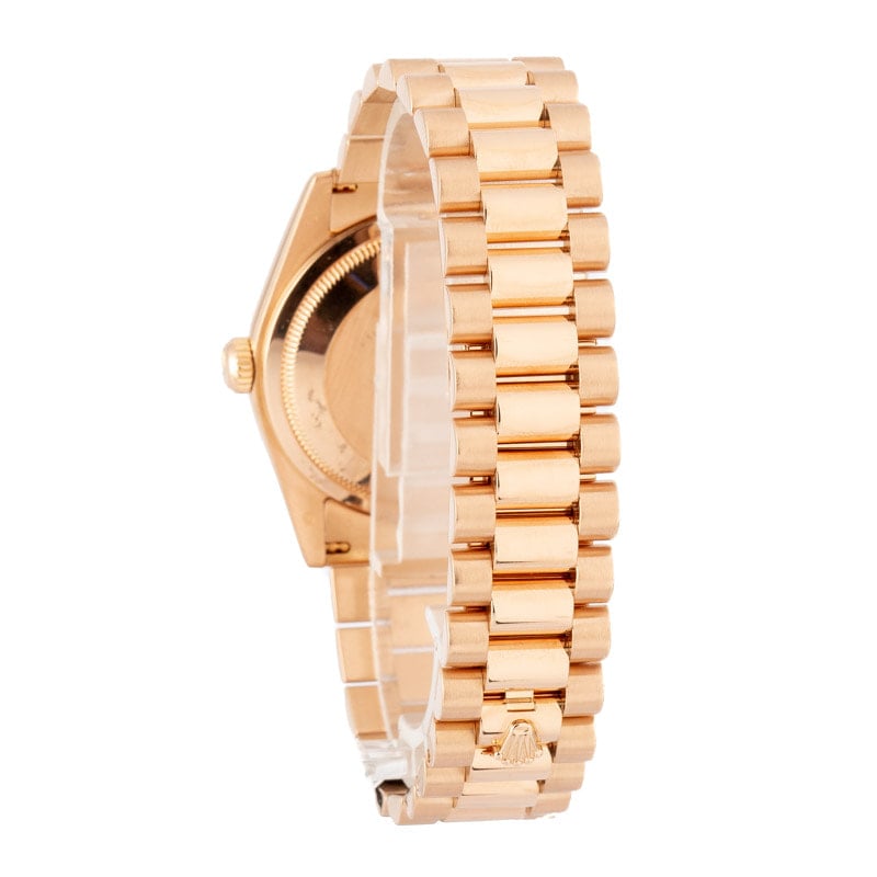 Rolex Day-Date 36 Ref 118235 18k Everose Gold