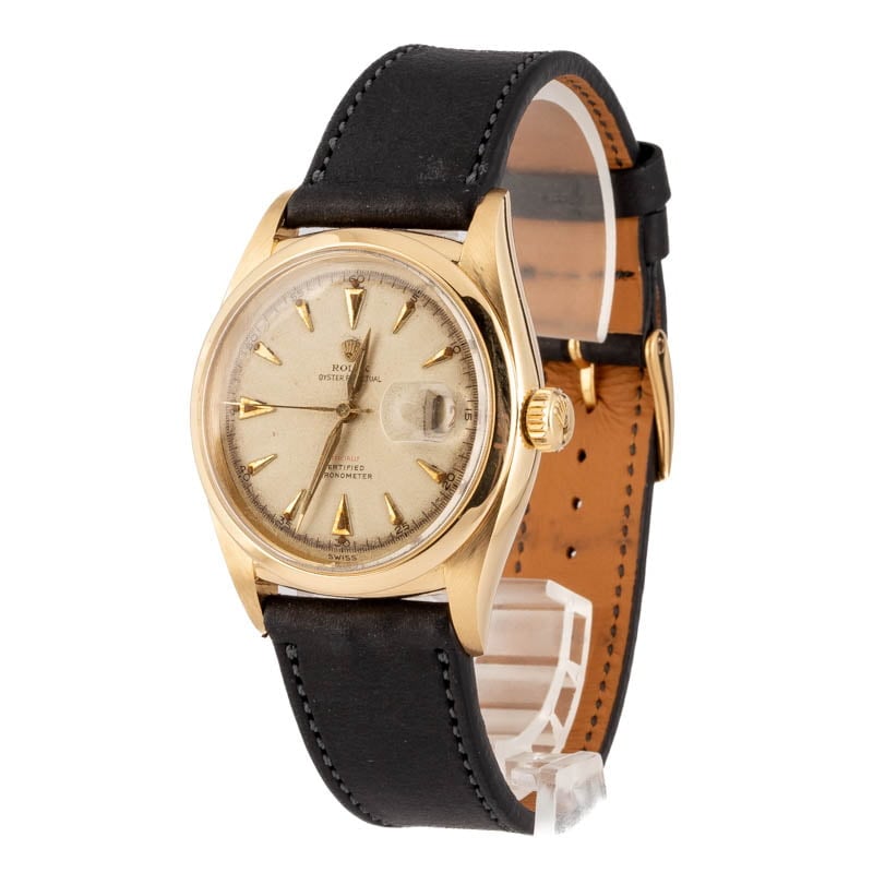 Rolex Oyster Perpetual 6304 Yellow Gold