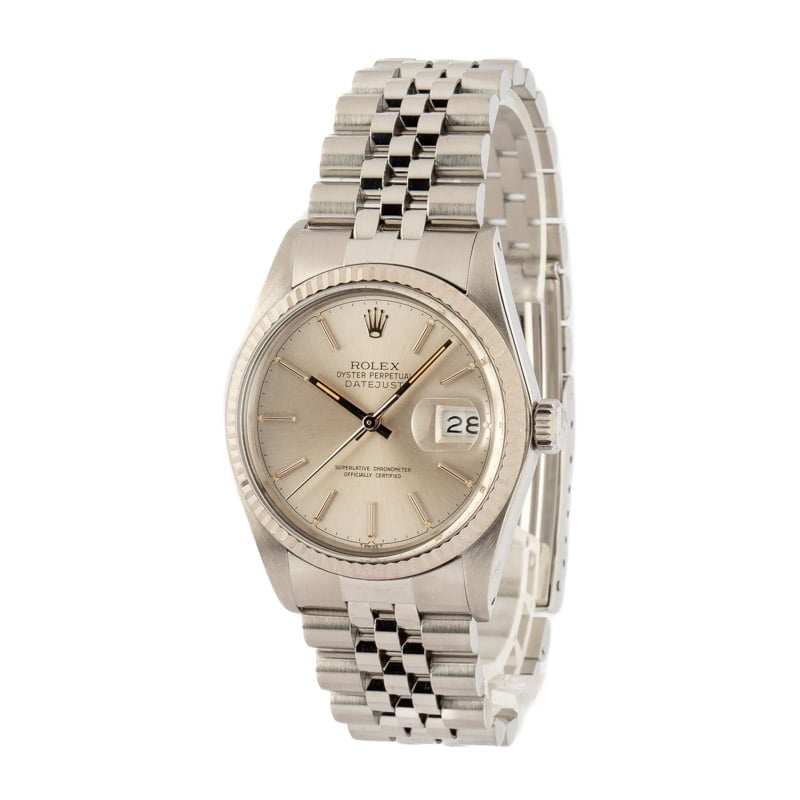 Rolex Datejust 16014 Stainless Steel Jubilee Band