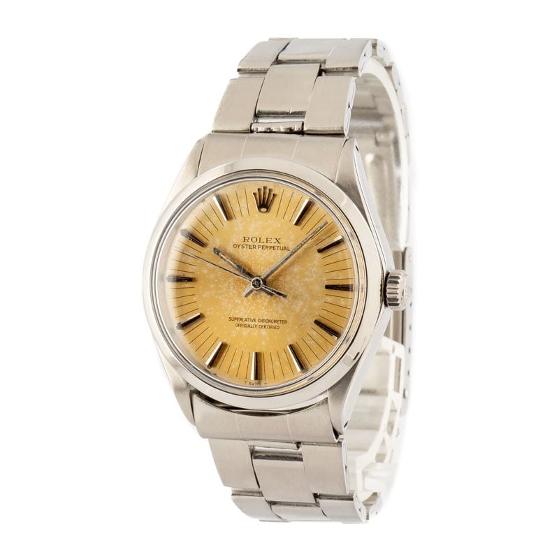 Vintage Rolex Oyster Perpetual 1002 Stainless Steel