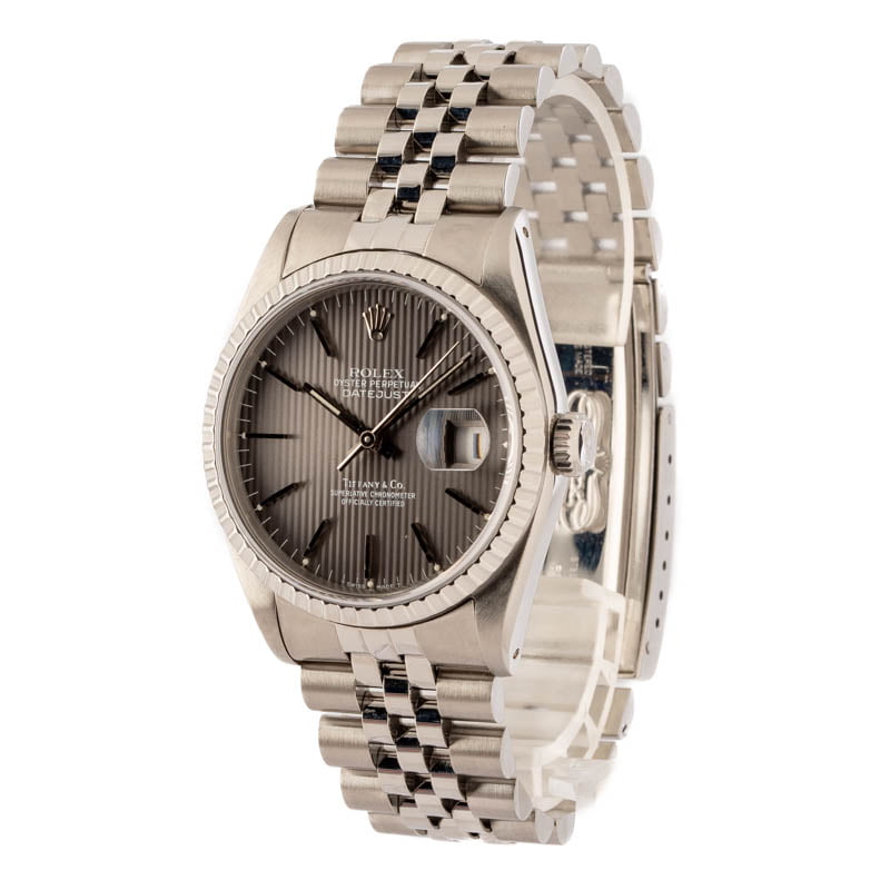 Rolex Datejust 16220 Stainless Steel Jubilee