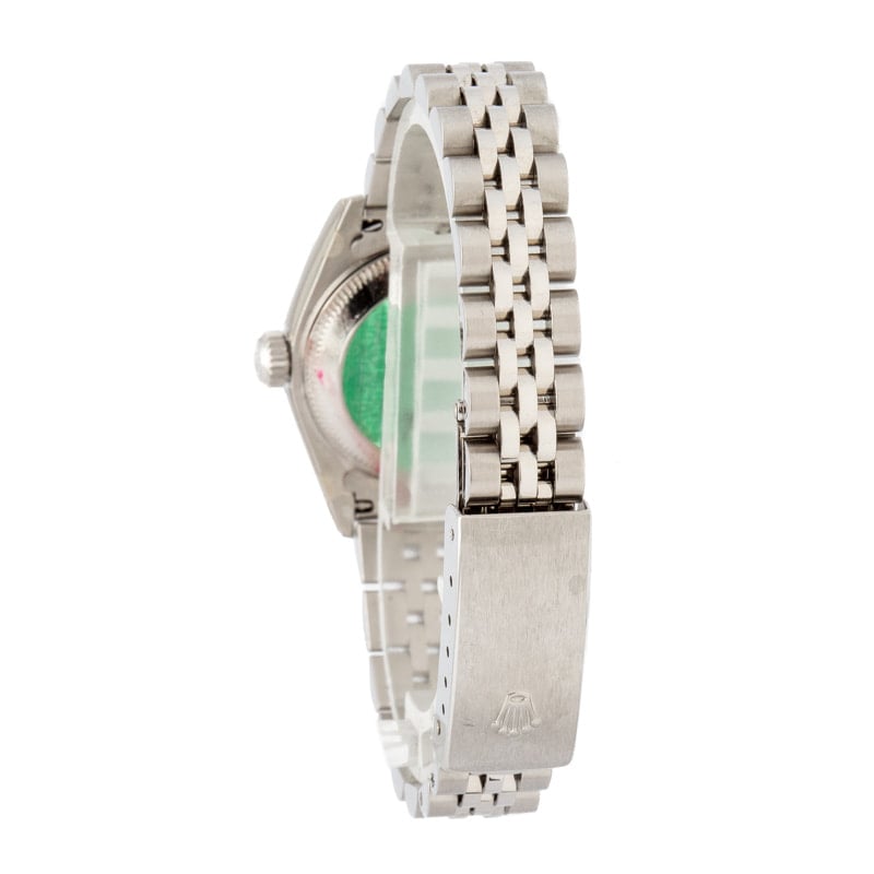 Ladies Rolex Datejust 79174 Silver Roman Dial