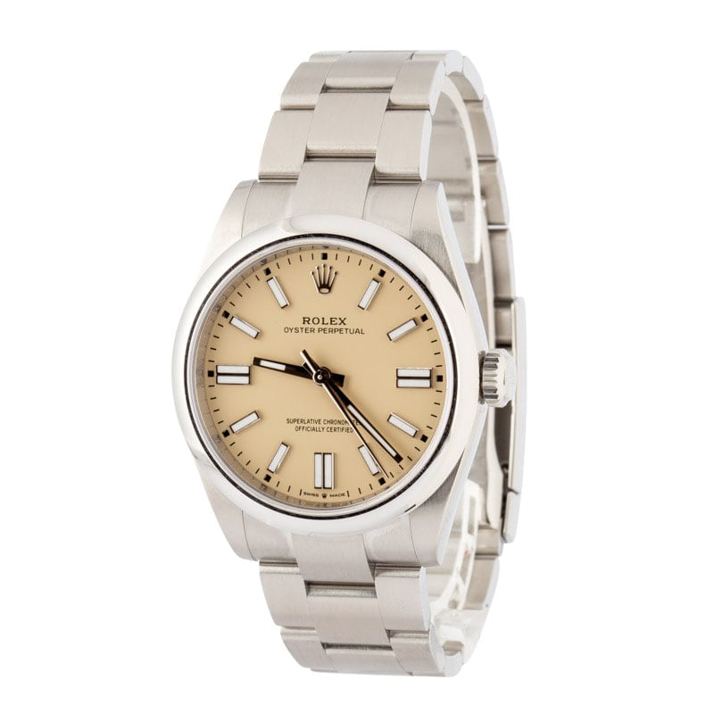 Rolex Oyster Perpetual 41 Ref 134300 Beige Dial