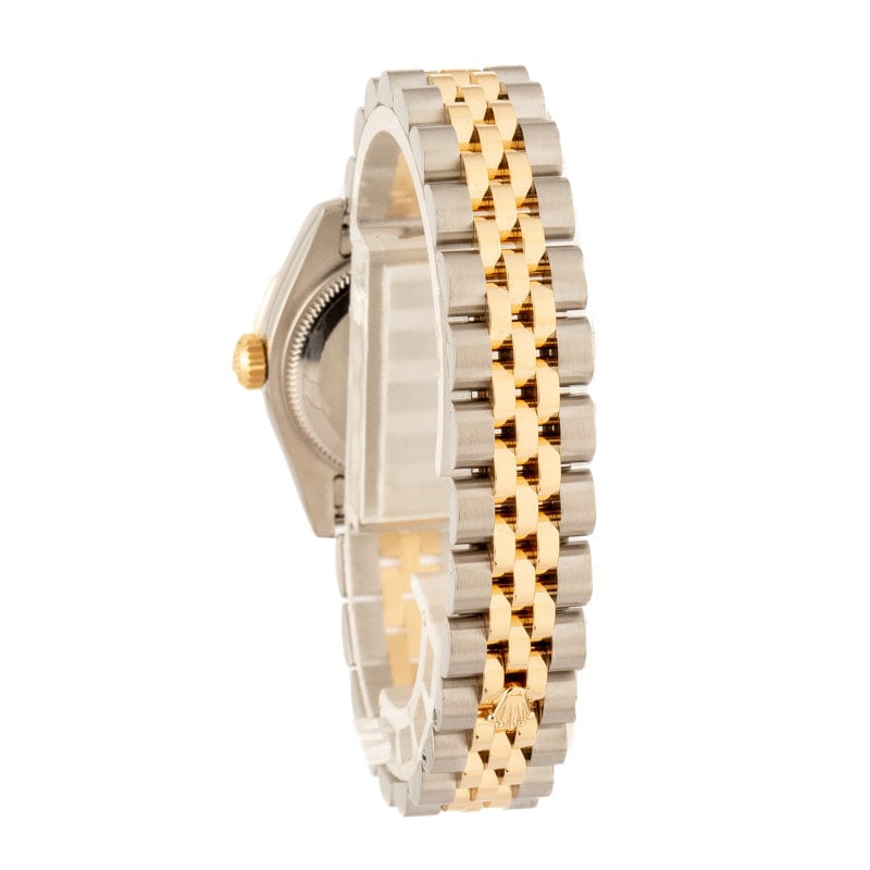 Ladies Rolex Datejust 179313 Champagne Diamond Dial