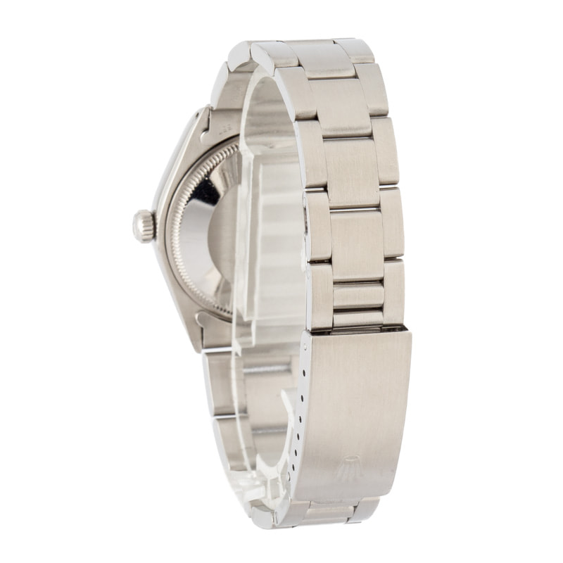 Used Rolex Air-King 5500 Silver Dial