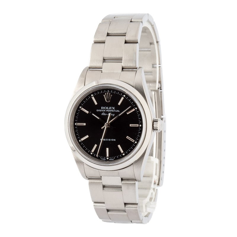 Rolex Air-King 14000M Black Dial