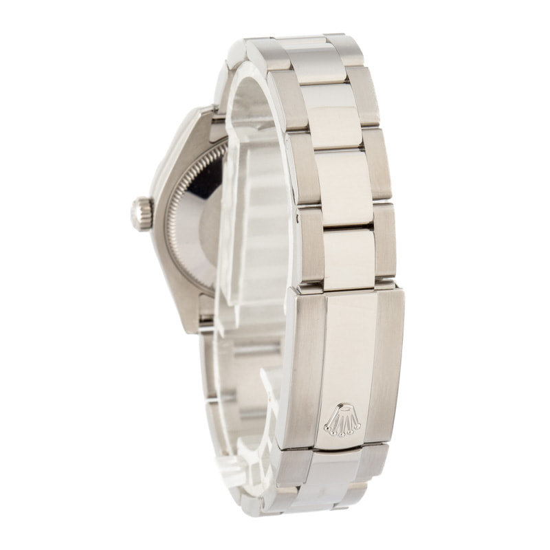 Pre-owned Rolex Datejust 31 Ref 178274 Black Diamond Dial