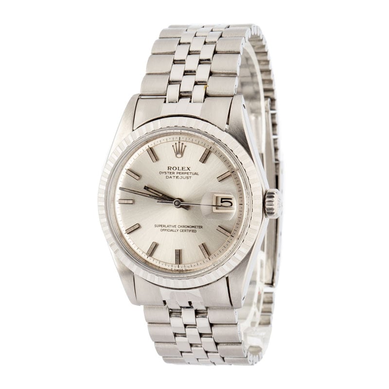Rolex Datejust Ref 1603 Silver Dial